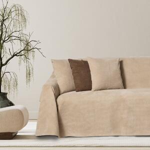 Ριχτάρι Καναπέ Διθέσιου Fleece (180x250) Das Home 0307 Taupe