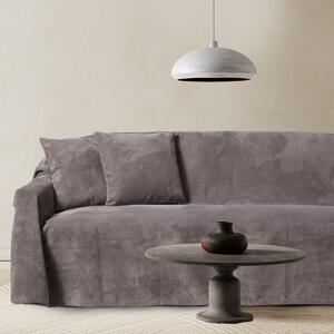Ριχτάρι Καναπέ Διθέσιου Fleece (180x250) Das Home 0306 Dark Grey