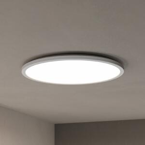 EGLO connect LED φωτιστικό οροφής Rovito-Z, λευκό, Ø 50 cm, ρυθμιζόμενος, Λευκό, Σαλόνι / τραπεζαρία, Πλαστικό, Στρογγυλό τοίχο