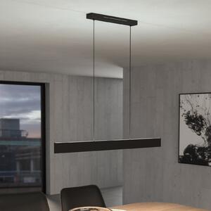 EGLO connect LED κρεμαστό φωτιστικό Andreas-Z, μαύρο, ατσάλι, ρυθμιζόμενος, Μαύρο, Σαλόνι / τραπεζαρία, Μέταλλο, σύγχρονο