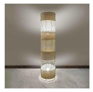 Επιδαπέδιο Φωτιστικό E27 Rattan Φυσικό 124-01246-10 Luma Lighting 124-01246-10 Μπεζ