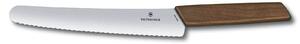 Μαχαίρι Ψωμιού - Ζαχαροπλαστικής Victorinox Swiss Modern με ξύλινη λαβή και μήκος λεπίδας 22cm - Σε ειδική συσκευασία δώρου