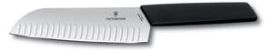 Μαχαίρι Santoku Victorinox Swiss Modern με μήκος λεπίδας 17cm - Black