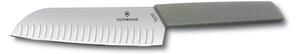Μαχαίρι Santoku Victorinox Swiss Modern με μήκος λεπίδας 17cm - Olive