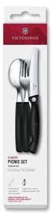 Σετ Μαχαιροπίρουνα Victorinox Swiss Classic - Black - 3 τεμάχια