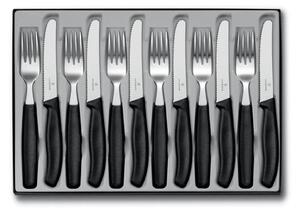 Σετ Μαχαιροπίρουνα Victorinox Swiss Classic - Black - 12 τεμάχια