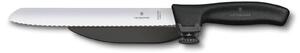 Μαχαιρι τεμαχισμού Victorinox Swiss Classic ρυθμιζόμενο, οδοντωτό και μήκος λεπίδας 21cm - Black