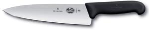 Μαχαίρι σεφ Victorinox Fibrox με εξτρα φαρδιά λάμα και μήκος λεπίδας 20cm - Black