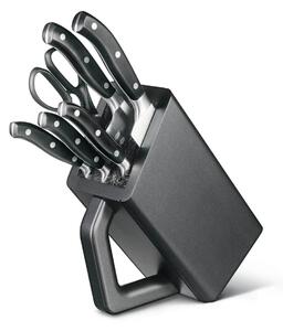 Σετ Βάση Μαχαιριών & Μαχαίρια Victorinox Grand Maitre 6 θέσεων με ίνες και διαστάσεις 22.5x12x37.6cm - Black