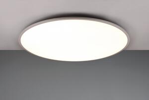 Πλαφονιέρα Φωτιστικό Οροφής LED 53W Τιτάνιο Dimmer 3CCT Yuma 641719187 Trio Lighting 641719187 Ασημί