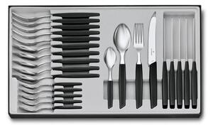 Σετ Μαχαιροπίρουνα Victorinox Swiss Modern - Black - 24 τεμάχια
