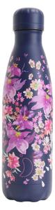 Μπουκάλι Θερμός Original Floral Chilly's με χωρητικότητα 500ml και διατήρηση θερμοκρασίας 12h ζεστό / 24h κρύο - Flower Drop