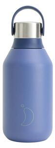 Μπουκάλι Θερμός Series 2 Chilly's με χωρητικότητα 350ml και διατήρηση θερμοκρασίας 12h ζεστό / 24h κρύο - Whale Blue