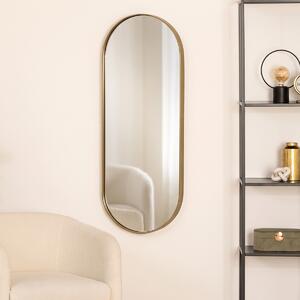 Διακοσμητικός Καθρέφτης Τοίχου (40x2.5x112) A-S Selena Gold 197625B