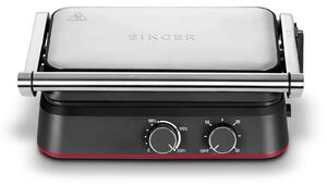 Τοστιέρα Singer Classic SM 1330IN με ισχύ 1500W και χωρητικότητα 2 τοστ - Inox