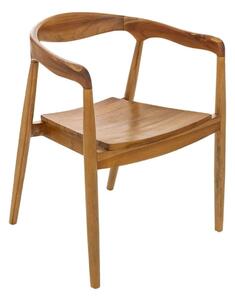 Καρέκλα Miyako Atmosphera από Ξύλο teak, με διαστάσεις 57x61x77cm - Brown