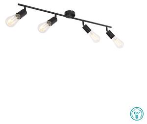 Φωτιστικό Οροφής Globo Lighting Martha 54008-4 Μαύρο