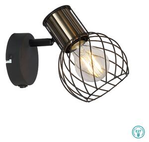 Απλίκα Globo Lighting Argusto 54013-1 Μαύρο