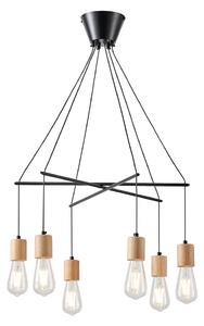 Φωτιστικό Οροφής Πολύφωτο Eurolamp Edison 144-30121