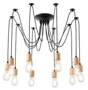 Φωτιστικό Οροφής Πολύφωτο Eurolamp Edison 144-30123