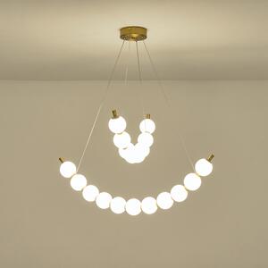 Φωτιστικό Οροφής Δίφωτο LED Eurolamp Trea 144-18042