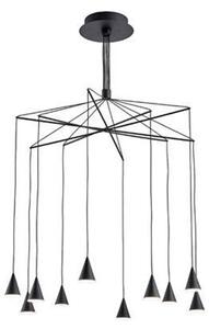 Φωτιστικό Οροφής Πολύφωτο LED Eurolamp Campanelle 144-16092