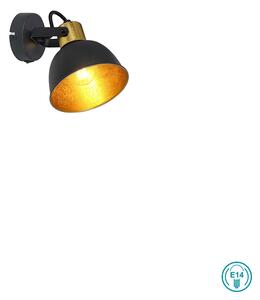 Απλίκα Globo Lighting Fillo 54655-1 Μαύρο