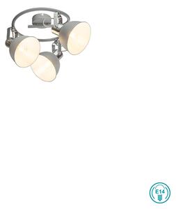 Φωτιστικό Οροφής Globo Lighting Gerda 54640-3 Γκρι