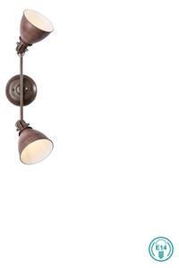 Απλίκα Globo Lighting Giorgio 54647-2 Σκουριά