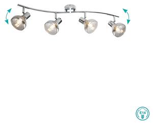 Φωτιστικό Οροφής Globo Lighting Lothar 54921-4 Χρώμιο