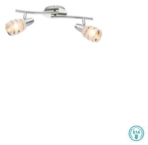 Φωτιστικό Οροφής Globo Lighting Roy 54985-2 Χρώμιο