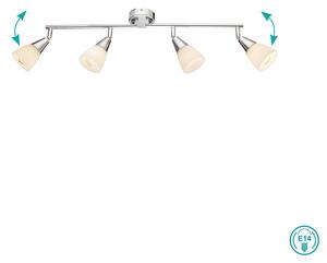 Φωτιστικό Οροφής Globo Lighting Tadeus 54919-4 Χρώμιο