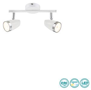 Φωτιστικό Οροφής Globo Lighting Minou 56109-2 Λευκό