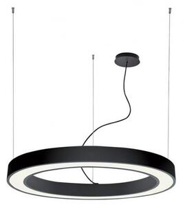 Κρεμαστό Φωτιστικό Οροφής LED 66W 4000Κ Φ90cm Ring Viokef 3915-0009-4-B-N Μαύρο