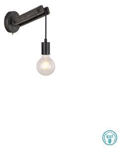 Απλίκα Globo Lighting Visso 15654W Μαύρο