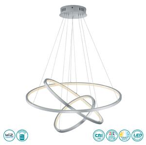 Φωτιστικό Κρεμαστό Trio Lighting Aaron 352710307 Νικέλ Ματ Smart