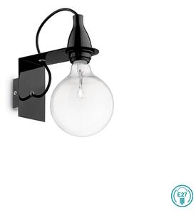 Απλίκα Ideal Lux Minimal 045214 Μαύρη