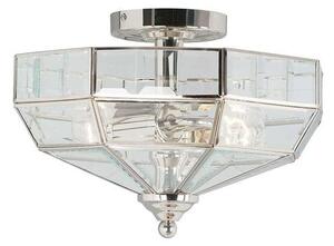 Πλαφονιέρα Φωτιστικό Οροφής 2xE27 60W IP20 Old Park Elstead Lighting