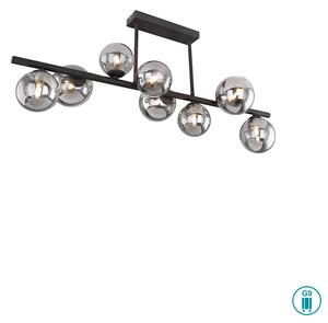 Φωτιστικό Οροφής Globo Lighting Riha 56133-9D Μαύρο