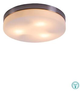 Φωτιστικό Οροφής Globo Lighting Opal 48403 Νίκελ Ματ