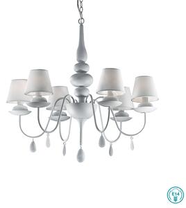 Πολυέλαιος Ideal Lux Blanche 035581 Λευκός