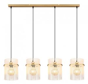 Κρεμαστό Φωτιστικό Οροφής 4xE27 Gorley Globo Lighting 15698-4HM Χρυσό