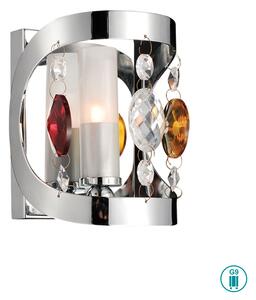 Απλίκα Home Lighting Mix 77-1810 Χρώμιο