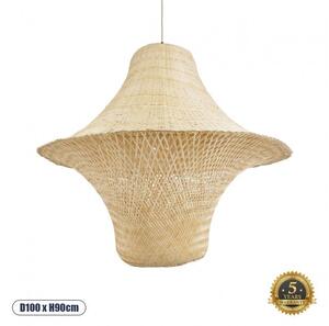 Boho Κρεμαστό Φωτιστικό Οροφής Μονόφωτο 02047 GloboStar 02047 Μπεζ