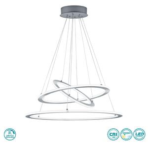 Φωτιστικό Κρεμαστό Trio Lighting Durban 321910307 Νίκελ Ματ