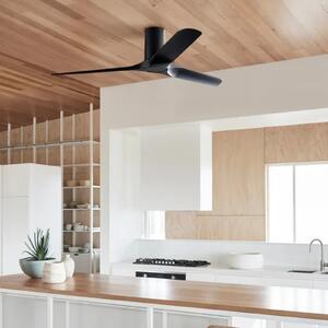 Beacon Lighting ανεμιστήρας οροφής Londo μαύρος DC κινητήρας 132 cm αθόρυβος, Μαύρο, Σαλόνι / τραπεζαρία, Πλαστικό, σύγχρονο