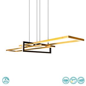 Φωτιστικό Κρεμαστό Trio Lighting Salinas 320310308 Μπρονζέ - Μαύρο Ματ