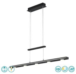 Φωτιστικό Κρεμαστό Trio Lighting Lacal 379190732 Μαύρο Ματ