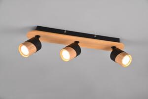 Φωτιστικό Οροφής 3xGU10 34W IP20 Aruni 801100332 Trio Lighting 801100332 Καφέ