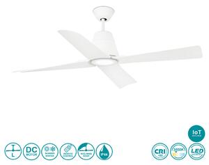 Ανεμιστήρας Οροφής Faro Typhoon 33480WP-14 Λευκός με Φως Smart